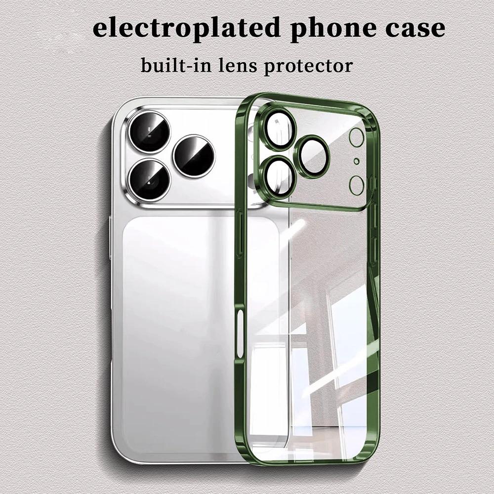 Transparent Plating Clear Phone Case For For Iphone 17 16 1 Pro Max 17Pro Lens Protection Cases For For Iphone 14 13 17 Pro Max Cover iPhone 13
Transparent Plating Clear Phone Case For For Iphone 17 16 1 Pro Max 17Pro Lens Protection Cases For For Iphone 14 13 17 Pro Max Cover iPhone 13