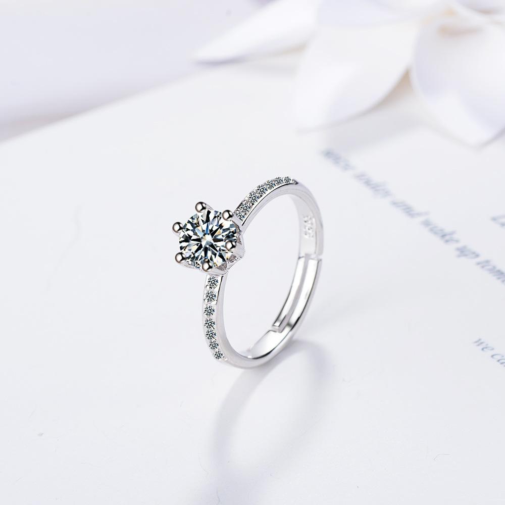 New 925 Sterling Silver Zircon Ring Luxury Shines Simplicity Fashion Exquisite For women Wedding Engagement plated 18k Jewelry resizable
New 925 Sterling Silver Zircon Ring Luxury Shines Simplicity Fashion Exquisite For women Wedding Engagement plated 18k Jewelry resizable