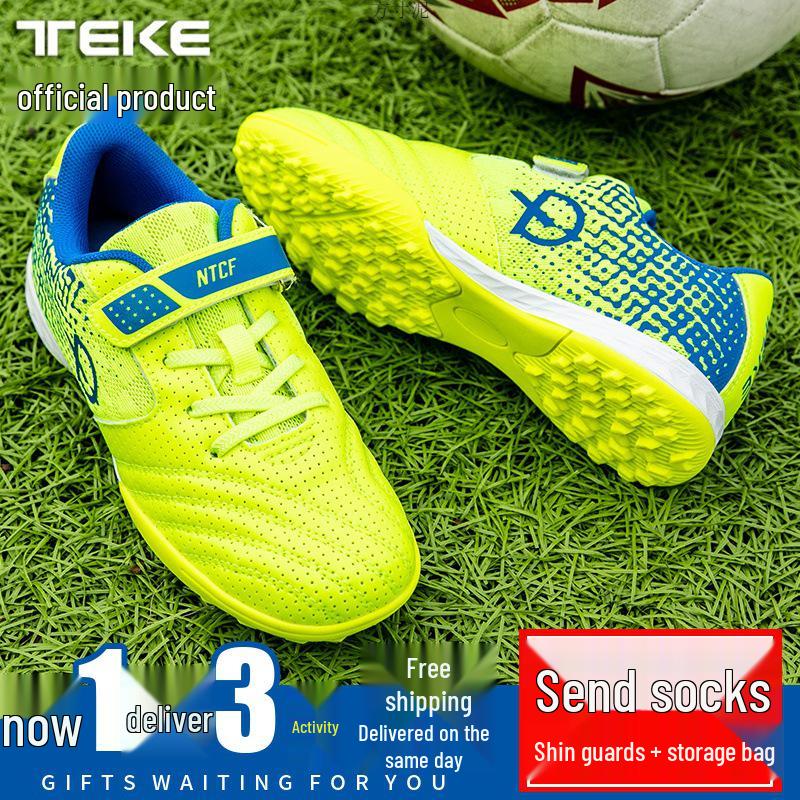 Breathable Soccer Shoes for Boys & Girls - Mesh Low-Top, Perfect for Elementary & Middle School Students Playing on Turf. Size 29
Breathable Soccer Shoes for Boys & Girls - Mesh Low-Top, Perfect for Elementary & Middle School Students Playing on Turf. Size 29
