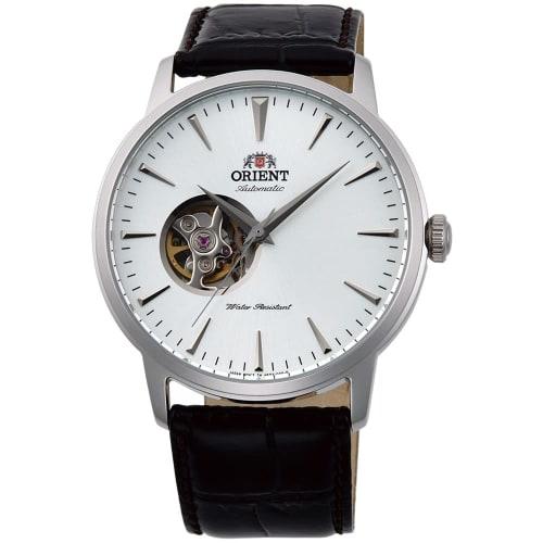 ORIENT Men s Analog Automatic Watch with Leather Strap FAG02005W0, Silver, Strap
ORIENT Men s Analog Automatic Watch with Leather Strap FAG02005W0, Silver, Strap