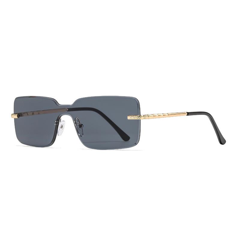 Modern Unisex Square Eyewear With Metal Frame And Grey Pc Lenses For Casual Wear Gold Grey
Modern Unisex Square Eyewear With Metal Frame And Grey Pc Lenses For Casual Wear Gold Grey