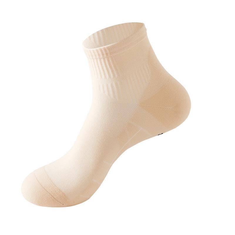 Unisex Breathable Mesh Mid-Calf Sports Socks, Non-Slip Towel Bottom for Autumn/Winter Running and Basketball One Size бежевый
Unisex Breathable Mesh Mid-Calf Sports Socks, Non-Slip Towel Bottom for Autumn/Winter Running and Basketball One Size бежевый