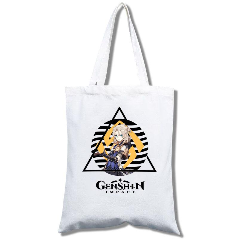 Genshin Impact Shoulder Bag Student Canvas Handheld Crossbody Bag Canvas Bag non-zipper style 5
Genshin Impact Shoulder Bag Student Canvas Handheld Crossbody Bag Canvas Bag non-zipper style 5