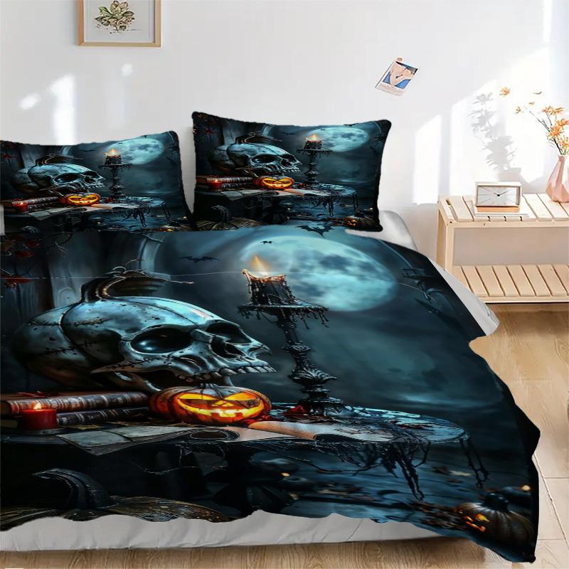 3pcs Skull Print Duvet Cover Set - Includes 1 Duvet Cover and 2 Pillowcases, No Quilt Core, All-Season Home Decor yy251111048 135x200cm
3pcs Skull Print Duvet Cover Set - Includes 1 Duvet Cover and 2 Pillowcases, No Quilt Core, All-Season Home Decor yy251111048 135x200cm