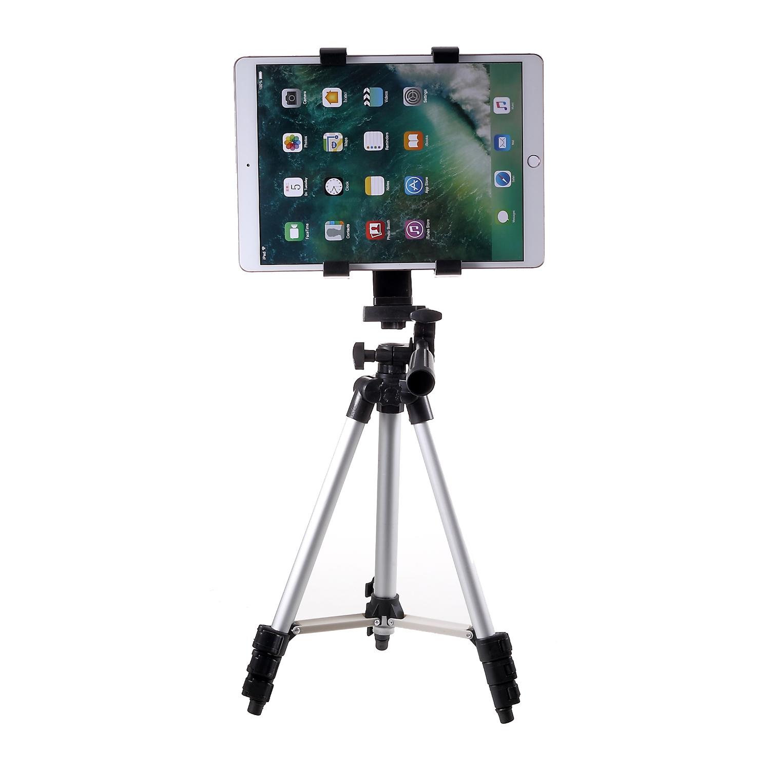 3110 Tablet Clamp Holder Mount with Aluminum Tripod Stand for iPad 4/Air/Pro 11-inch (2018),Clamp Width: 123-200mm
3110 Tablet Clamp Holder Mount with Aluminum Tripod Stand for iPad 4/Air/Pro 11-inch (2018),Clamp Width: 123-200mm