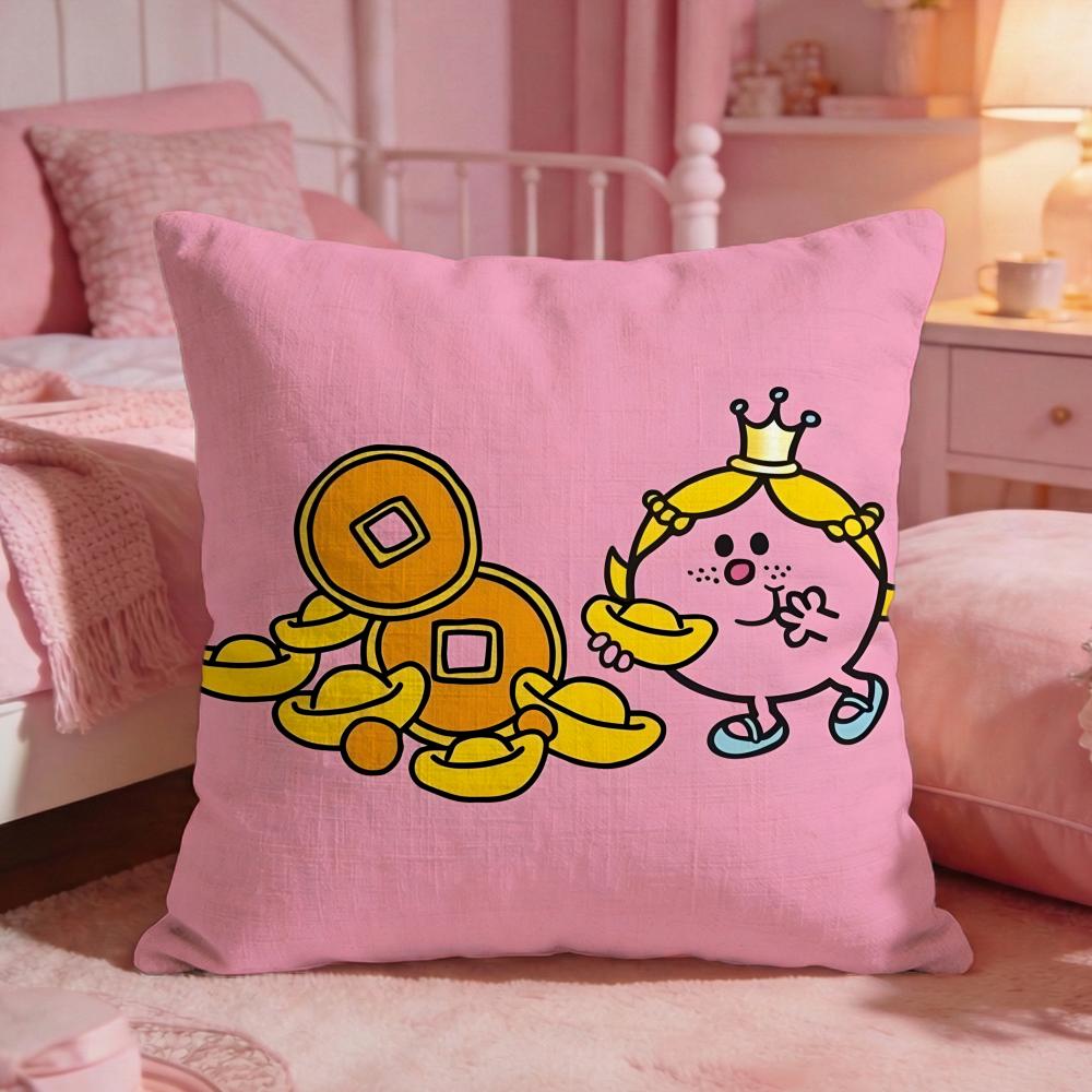 MrMen And LLittle MMiss Cushion Cover Premium Comfort Reversible Pillow Cove Two In One Design For Any Room Car Interior 30X30cm
MrMen And LLittle MMiss Cushion Cover Premium Comfort Reversible Pillow Cove Two In One Design For Any Room Car Interior 30X30cm