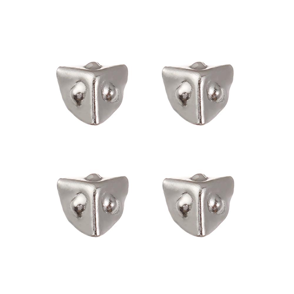 4Pcs Metal DIY Manual Luggage Accessories Mini Metal Crafts Case Corner Protector Trunk Locks Bags Parts
4Pcs Metal DIY Manual Luggage Accessories Mini Metal Crafts Case Corner Protector Trunk Locks Bags Parts