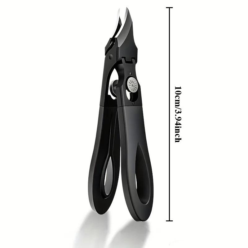 Профессиональные наклонные кусачки для ногтей Супер острые из нержавеющей стали Широкое отверстие Защита от разбрызгивания Кусачки для ногтей Маникюрный инструмент чёрный
Профессиональные наклонные кусачки для ногтей Супер острые из нержавеющей стали Широкое отверстие Защита от разбрызгивания Кусачки для ногтей Маникюрный инструмент чёрный