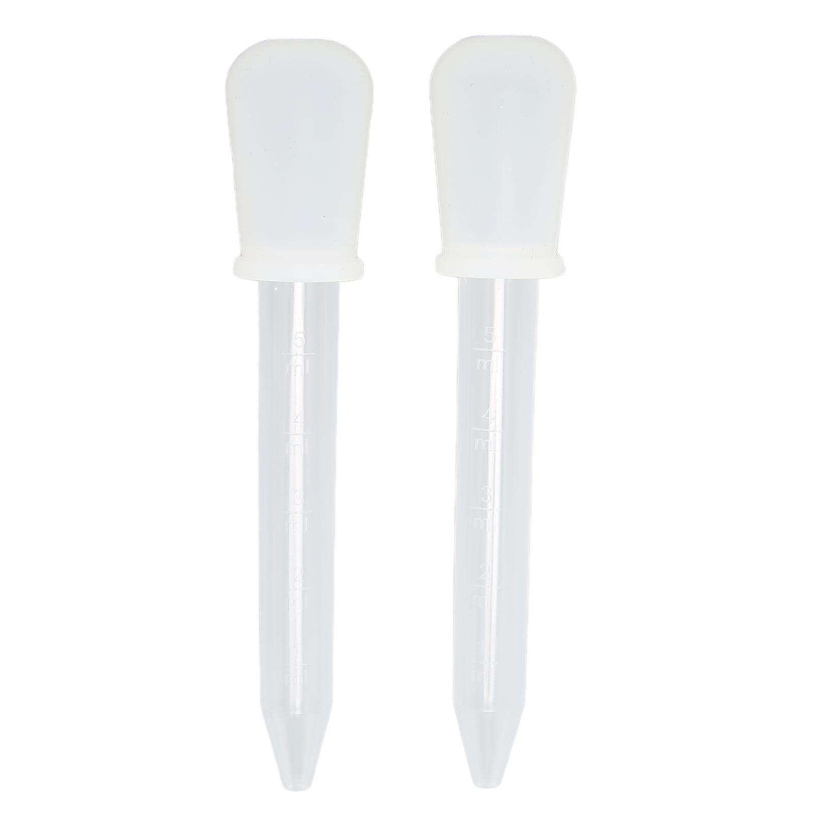 2pcs Liquid Dropper 5ml Capacity Safe Reliable Light Weight Compact Portable Pipettes for белый
2pcs Liquid Dropper 5ml Capacity Safe Reliable Light Weight Compact Portable Pipettes for белый
