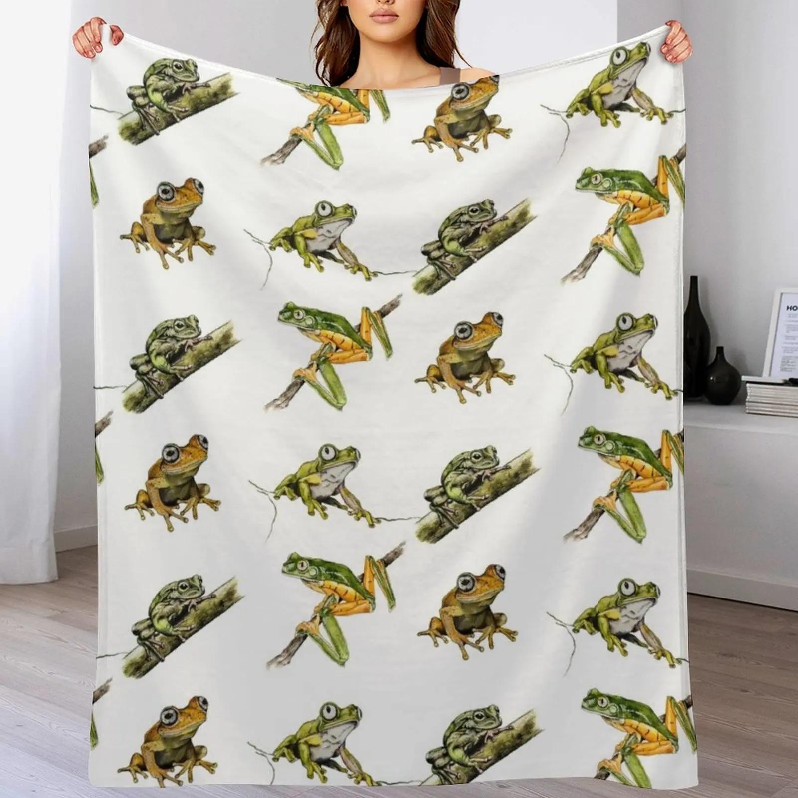 Frog collage Throw Blanket Outdoor Soft Blanket for Picnic Beach Camping 102x76cm(40x30in)
Frog collage Throw Blanket Outdoor Soft Blanket for Picnic Beach Camping 102x76cm(40x30in)