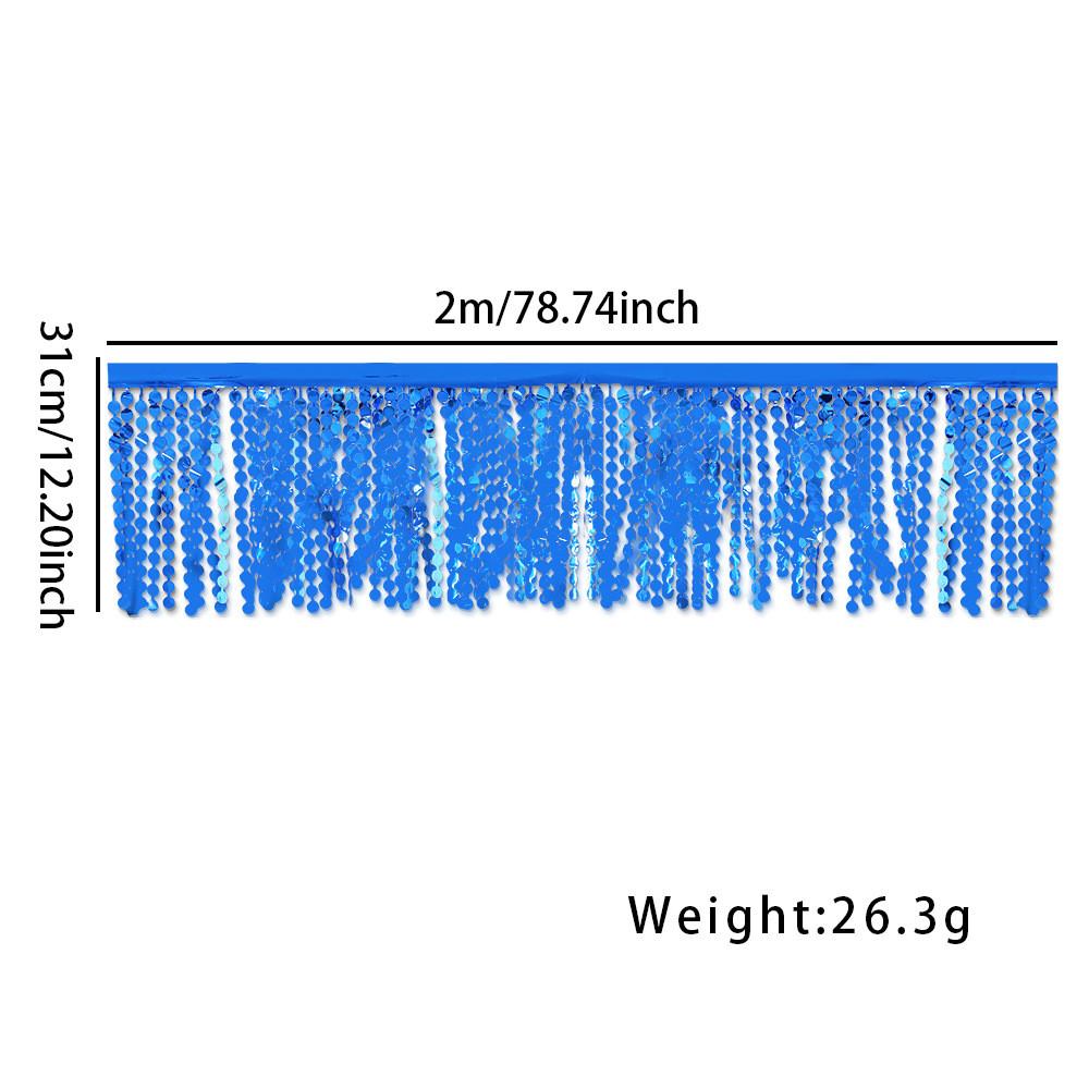 Элегантный глянцевый стример из дождевого шелка 2 м с разноцветными круглыми бусинами для украшения мероприятия StyleA
Элегантный глянцевый стример из дождевого шелка 2 м с разноцветными круглыми бусинами для украшения мероприятия StyleA