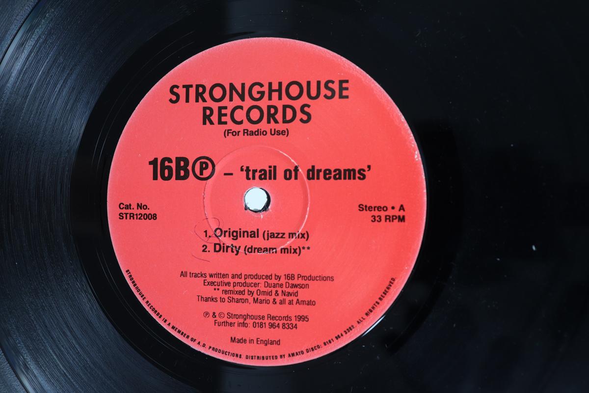 12inch Record 16BP Trail Of Dreams STR12008 STRONGHOUSE RE 1995 US Dance Electronica Used
12inch Record 16BP Trail Of Dreams STR12008 STRONGHOUSE RE 1995 US Dance Electronica Used