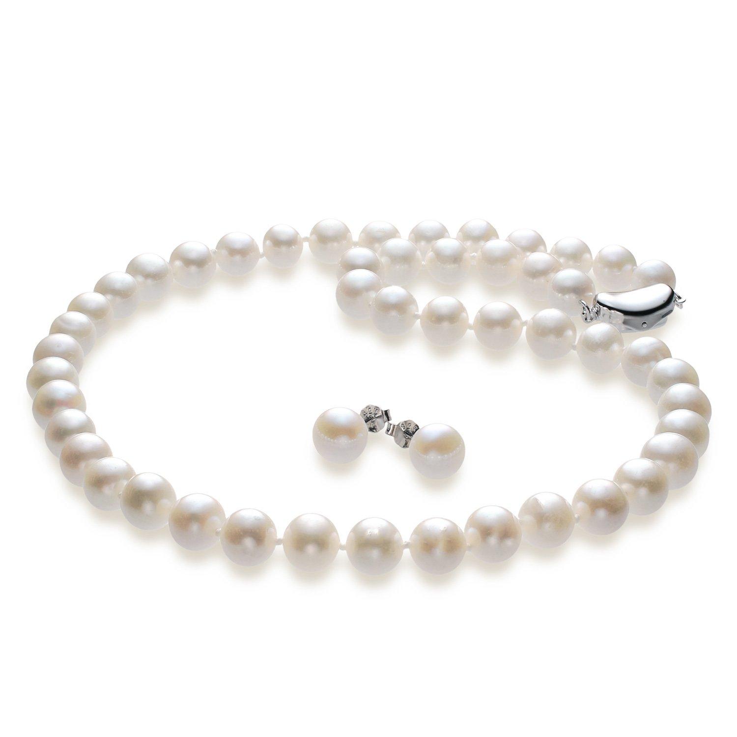 Genuine pearl necklace and earrings set earrings large for ceremonial with quality guarantee certificate (or set), 8mm, occasions, білий
Genuine pearl necklace and earrings set earrings large for ceremonial with quality guarantee certificate (or set), 8mm, occasions, білий
