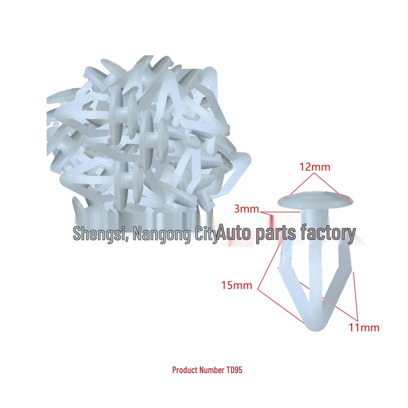 Car Door Panel Fastening Clip for Howo and Foton Models 10000 units
Car Door Panel Fastening Clip for Howo and Foton Models 10000 units