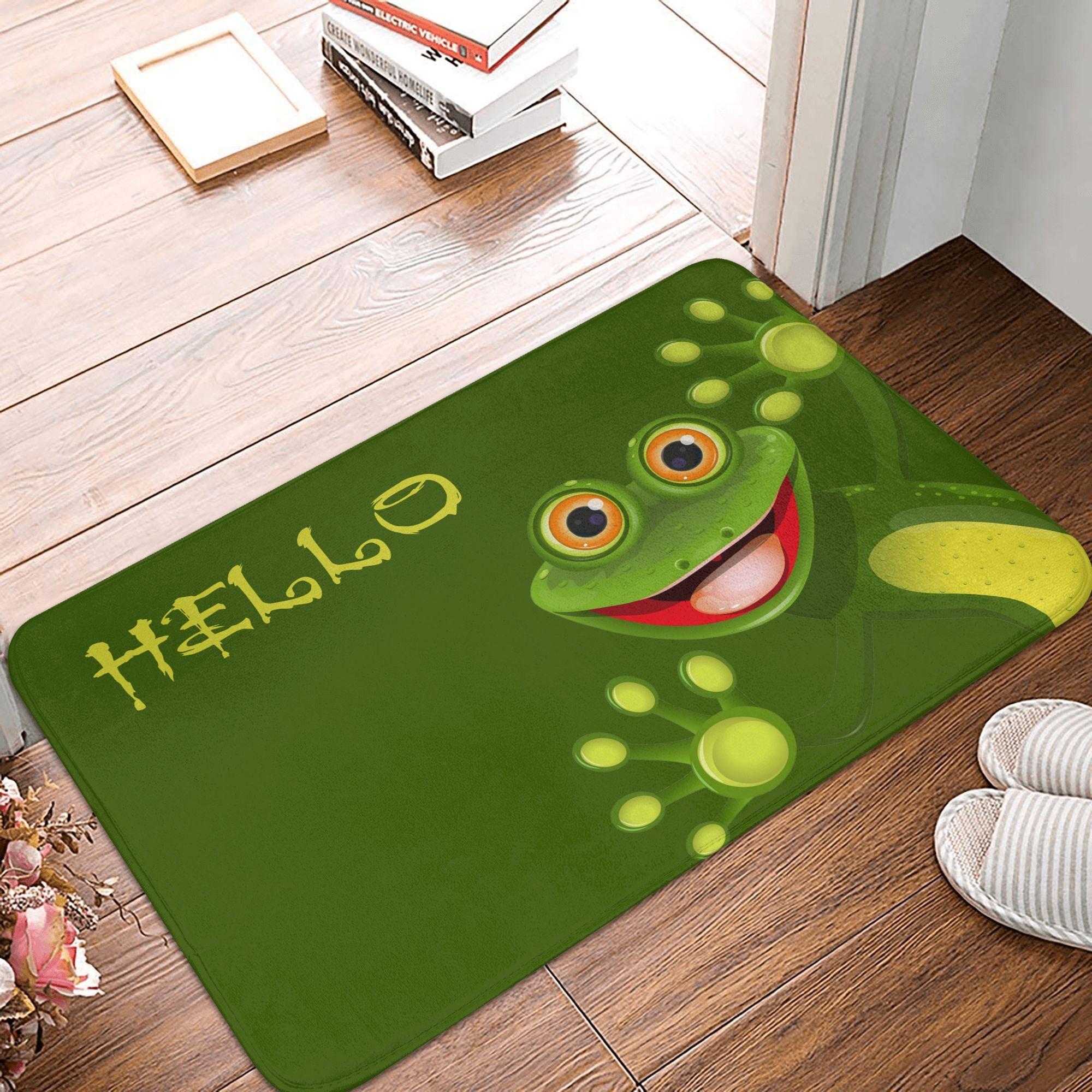 Happy Frog Doormat Non-Slip Entrance Kitchen Bath Floor Door Mats Garage Rug Carpet Footpad 40cmx60cm
Happy Frog Doormat Non-Slip Entrance Kitchen Bath Floor Door Mats Garage Rug Carpet Footpad 40cmx60cm