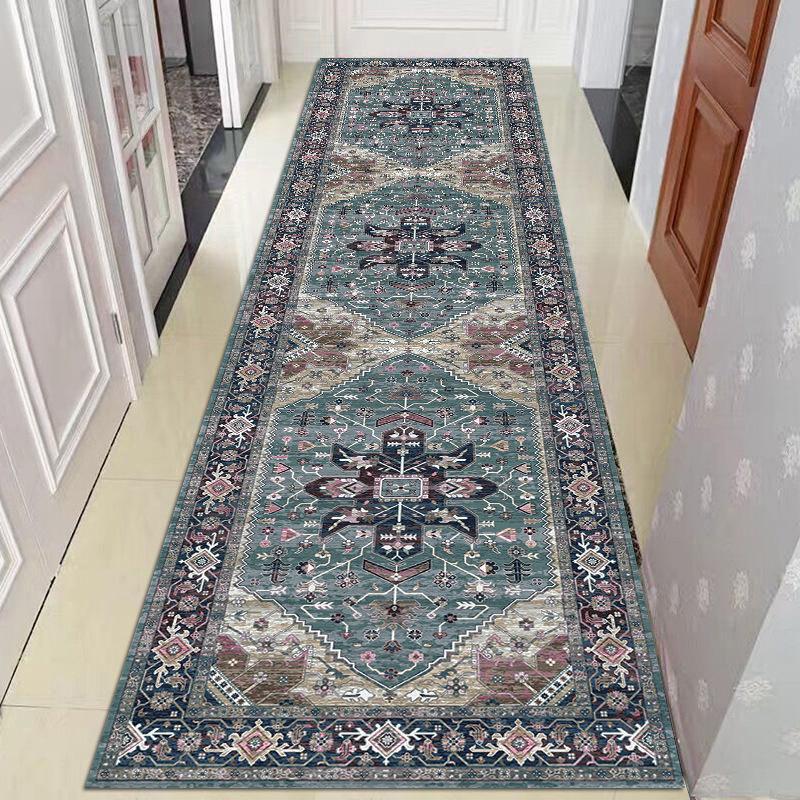 VIKAMA Crystal Velvet Soft And Non-Slip Vintage Boho Persian Carpet Laundry Room Hallway Kitchen Living Room Bedroom Mat 40X120CM
VIKAMA Crystal Velvet Soft And Non-Slip Vintage Boho Persian Carpet Laundry Room Hallway Kitchen Living Room Bedroom Mat 40X120CM