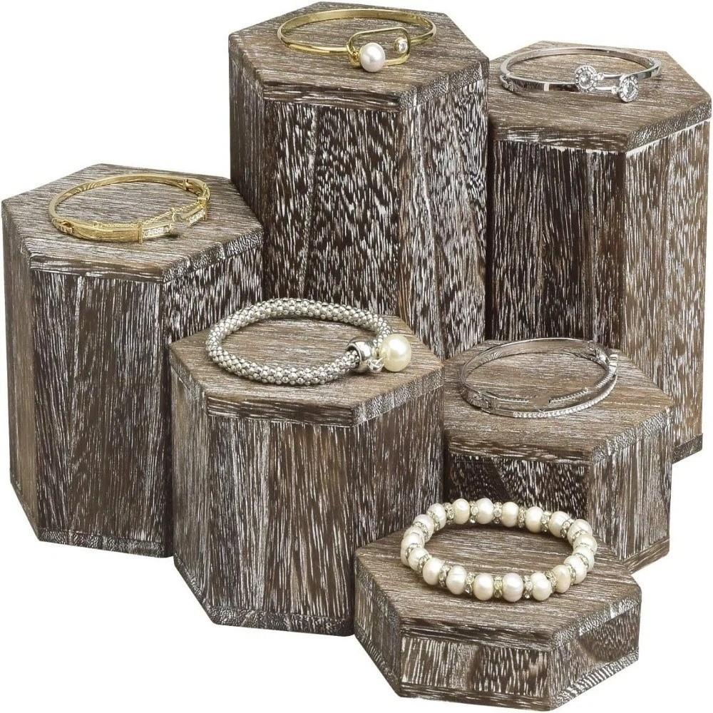 6pcs/set Vintage Style Hexagon Display Stand Decorative Model Display Shelf Boutique сірий
6pcs/set Vintage Style Hexagon Display Stand Decorative Model Display Shelf Boutique сірий