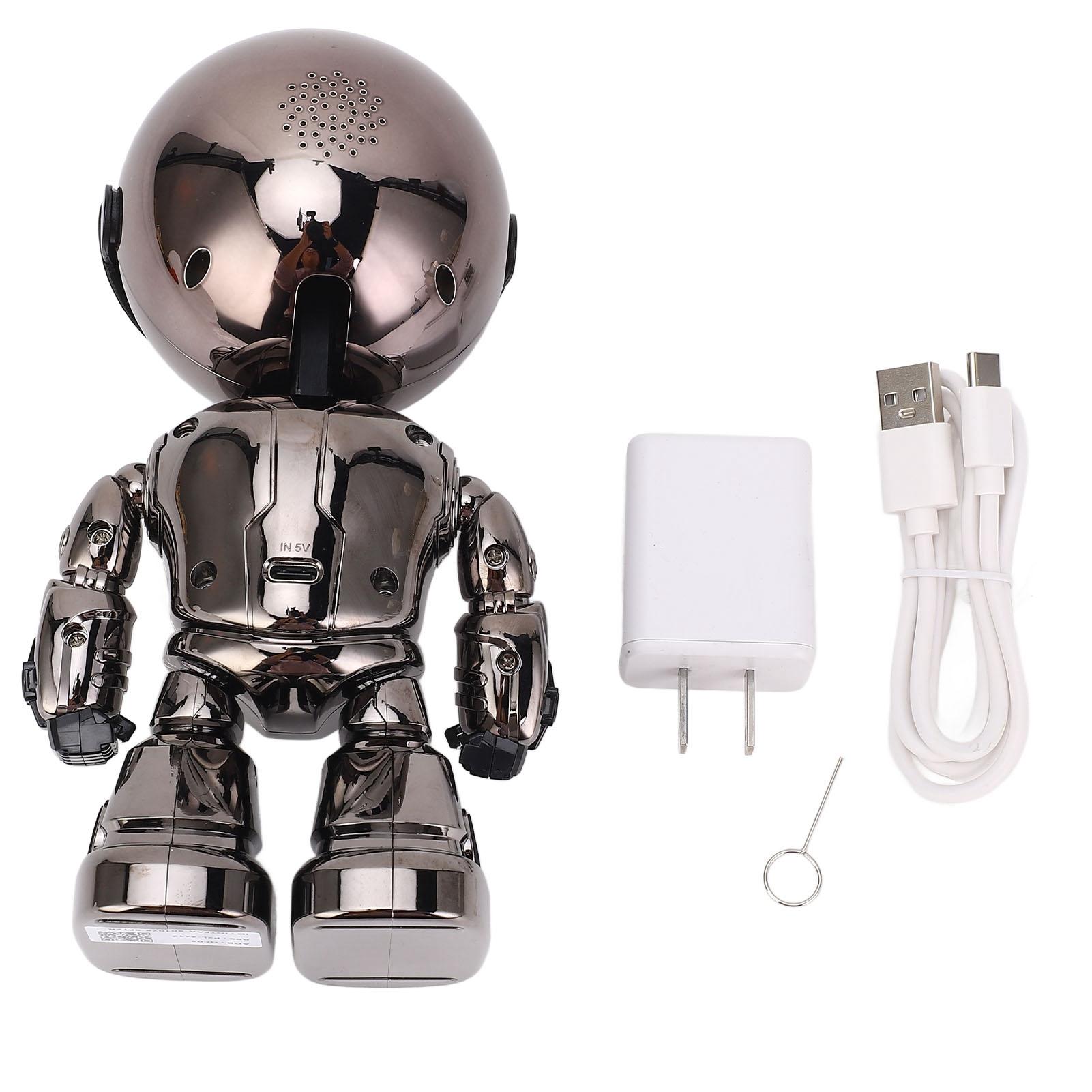 Robot Security Camera 1080P HD Intelligent Alarm Human Auto Tracking App Remote Control
Robot Security Camera 1080P HD Intelligent Alarm Human Auto Tracking App Remote Control