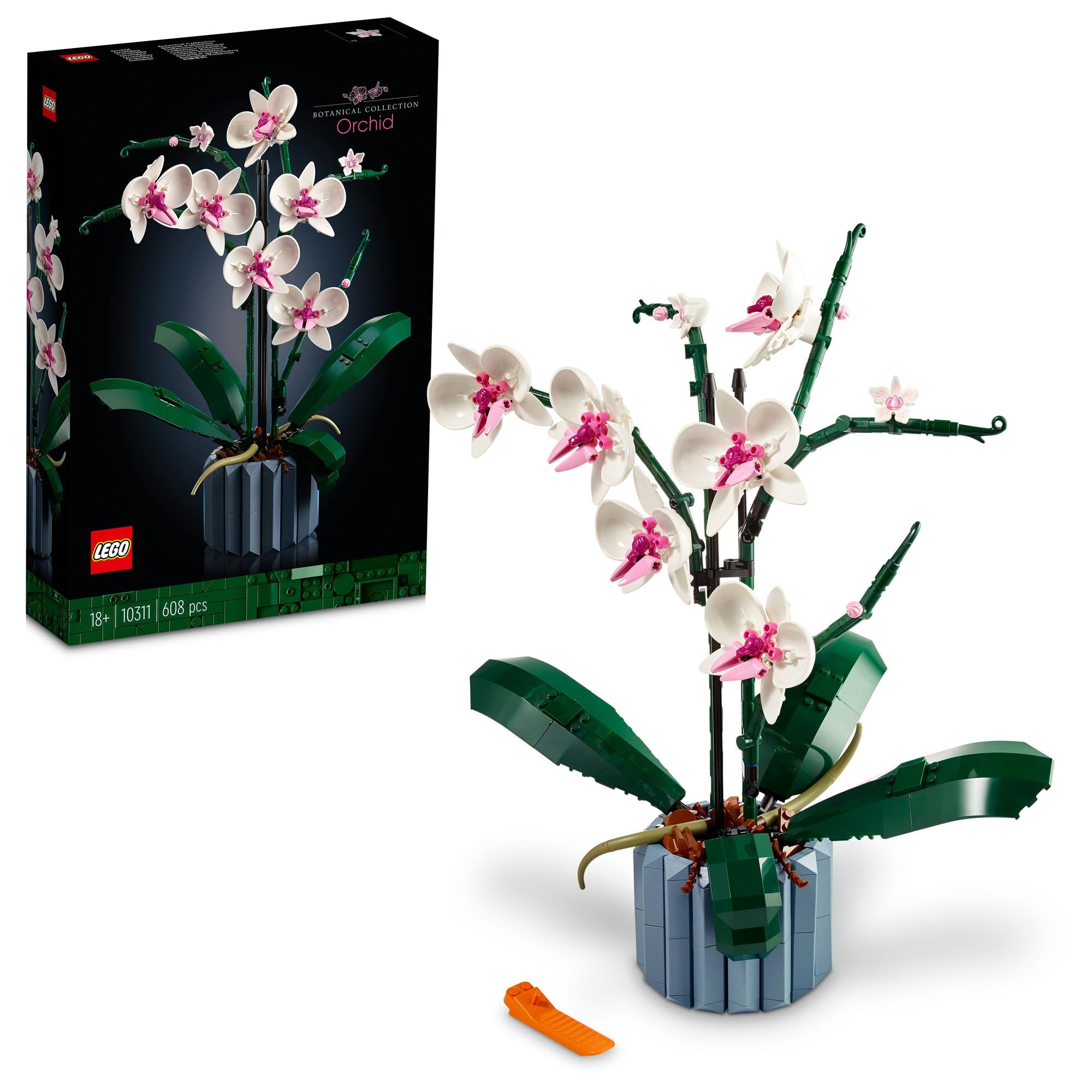 LEGO 10311 Botanical Phalaenopsis Orchid Flower Bouquet Artificial Flower Decoration Interior Stylish Gift for Mother and Father
LEGO 10311 Botanical Phalaenopsis Orchid Flower Bouquet Artificial Flower Decoration Interior Stylish Gift for Mother and Father