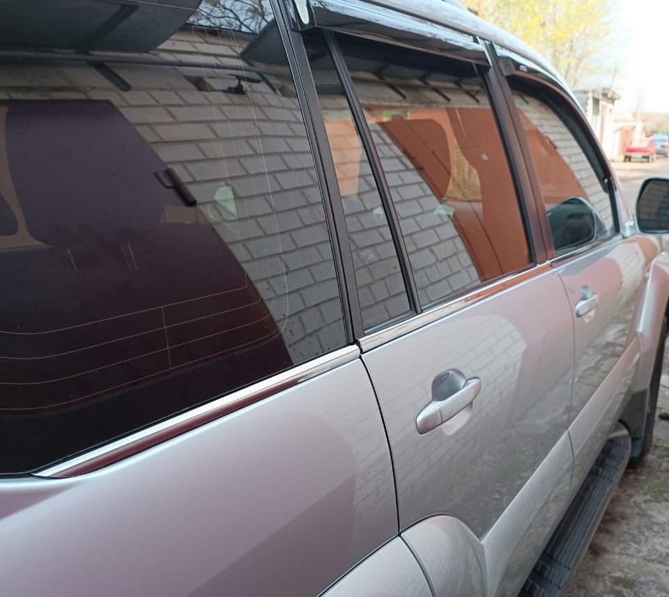 Зовнішня окантовка скла (6 шт, нерж) Carmos - Турецька сталь Toyota Land Cruiser Prado 120
Зовнішня окантовка скла (6 шт, нерж) Carmos - Турецька сталь Toyota Land Cruiser Prado 120