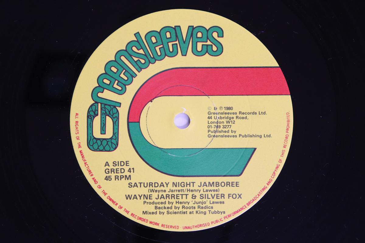 12inch Record WAYNE JARRETT SILVER FOX WAYNE Saturday Night Jamboree Got To Be GRED41 Greensleeves Re 1980 UK Reggae Ska Dub Used
12inch Record WAYNE JARRETT SILVER FOX WAYNE Saturday Night Jamboree Got To Be GRED41 Greensleeves Re 1980 UK Reggae Ska Dub Used