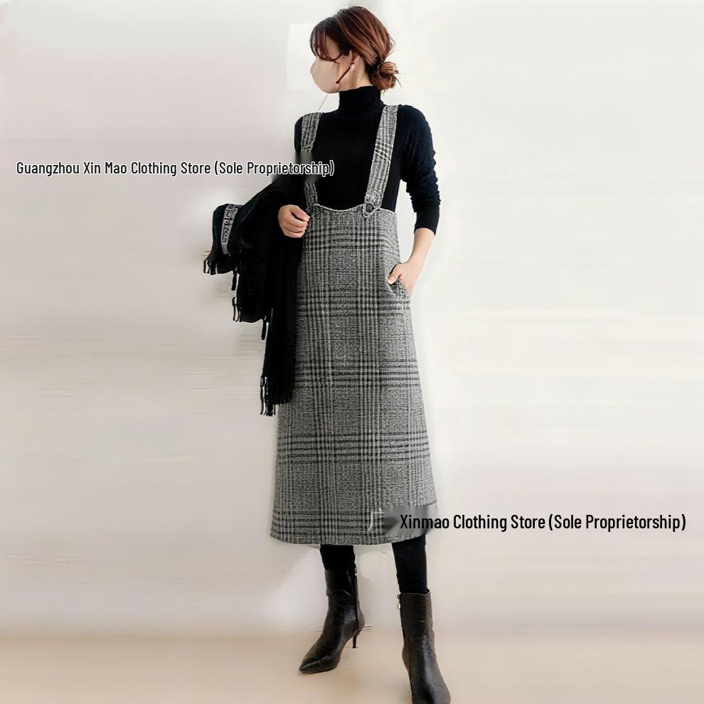 2025 Autumn/Winter Japanese Style Slit Straight-Cut Commuter Skirt Large
2025 Autumn/Winter Japanese Style Slit Straight-Cut Commuter Skirt Large