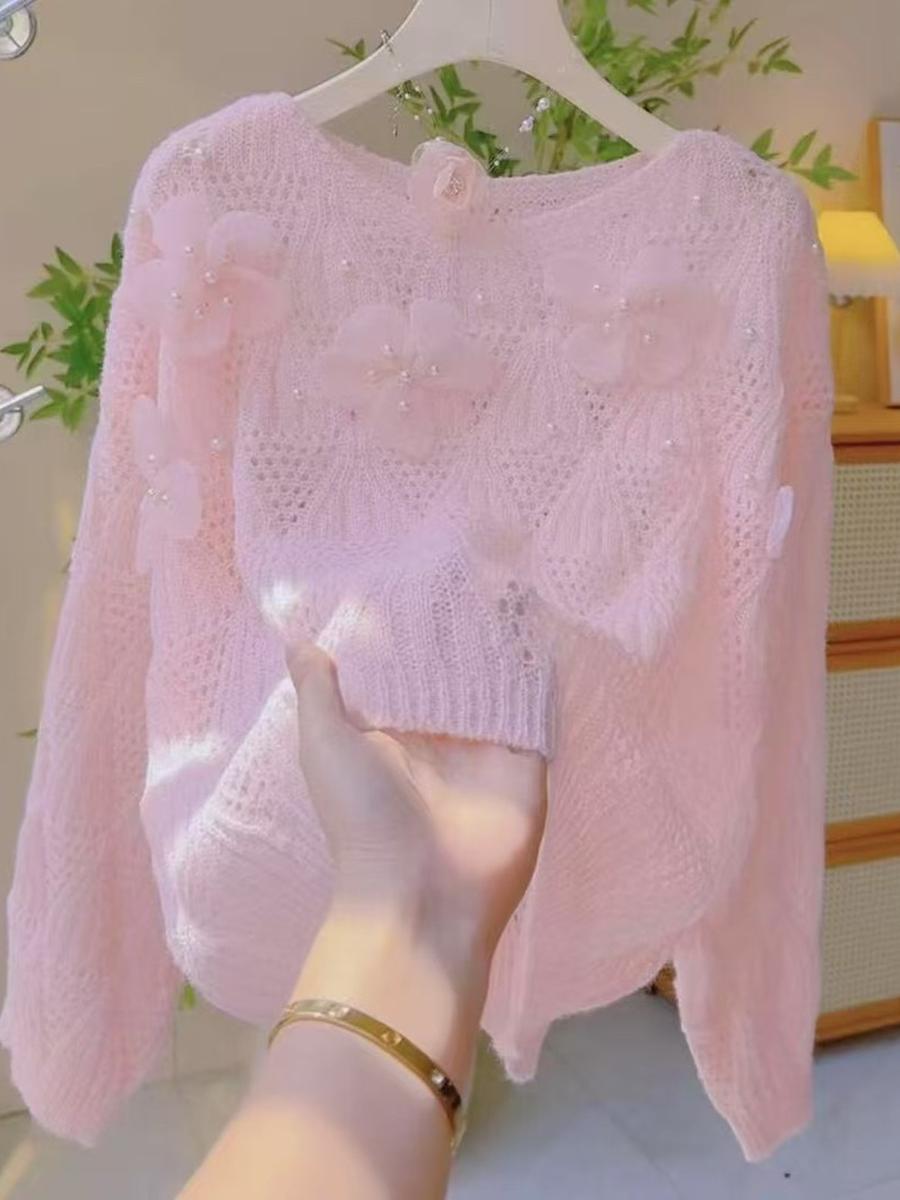 Atmospheric Yellow Floral Needle Mesh Knit Sweater Autumn Winter Women s Fashion Versatile Soft and Cozy Lazy Style One Size червоний
Atmospheric Yellow Floral Needle Mesh Knit Sweater Autumn Winter Women s Fashion Versatile Soft and Cozy Lazy Style One Size червоний