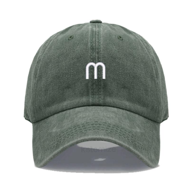 Letter M Embroidery Baseball Cap For Men Women Washed Cotton Dad Hat Adjustable Unisex Casual Sports Caps
Letter M Embroidery Baseball Cap For Men Women Washed Cotton Dad Hat Adjustable Unisex Casual Sports Caps
