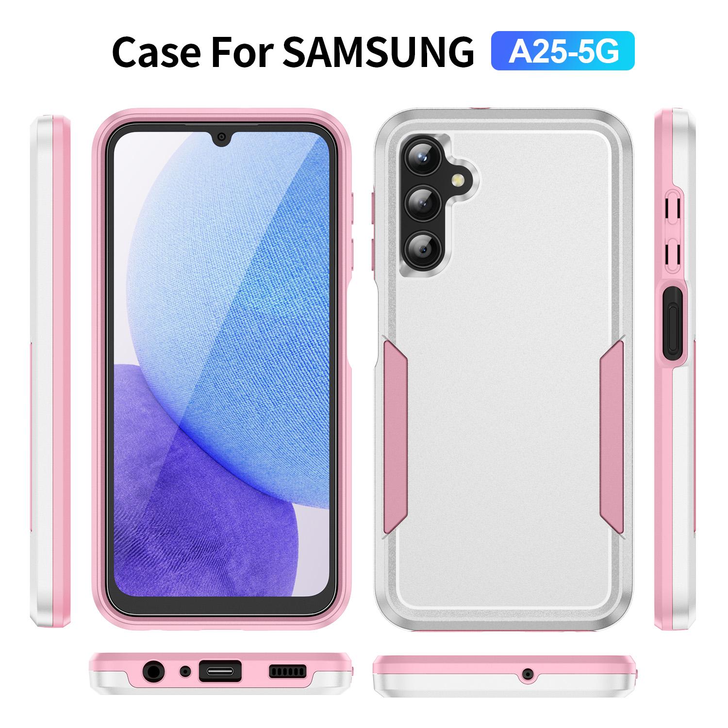 For Samsung Galaxy A25 5G (Global) (161.0 x 76.5 x 8.3mm) Case PC+TPU Military Grade Drop Protective Phone Cover Green
For Samsung Galaxy A25 5G (Global) (161.0 x 76.5 x 8.3mm) Case PC+TPU Military Grade Drop Protective Phone Cover Green