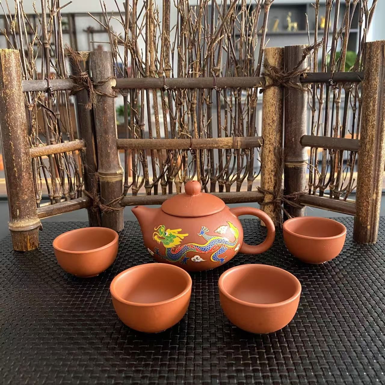 Thermo Chromic Tea Set Color Changing Teapot Cup Kung Fu Home Infuser Teacup Ceremony Accessory красный
Thermo Chromic Tea Set Color Changing Teapot Cup Kung Fu Home Infuser Teacup Ceremony Accessory красный