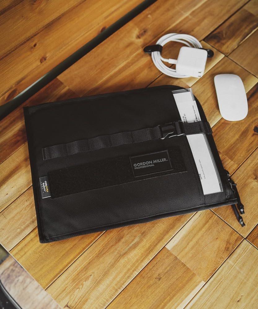 GORDON MILLER Cordura Laptop Sleeve, 13-inch, Black, 1658803
GORDON MILLER Cordura Laptop Sleeve, 13-inch, Black, 1658803