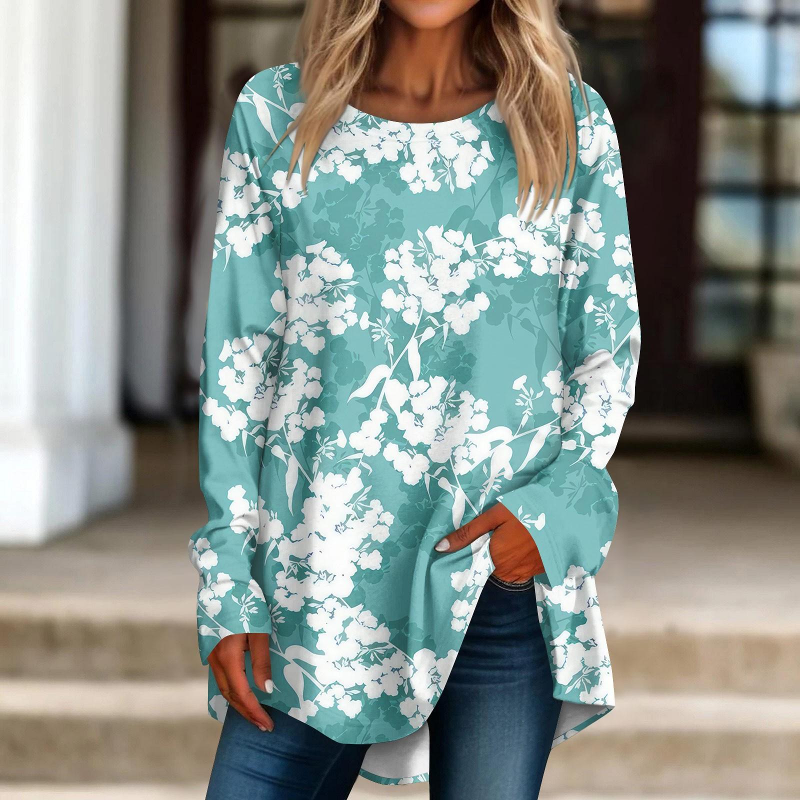 Женская повседневная футболка больших размеров с длинными рукавами и круглым вырезом с принтом, верхний пуловер M
Женская повседневная футболка больших размеров с длинными рукавами и круглым вырезом с принтом, верхний пуловер M