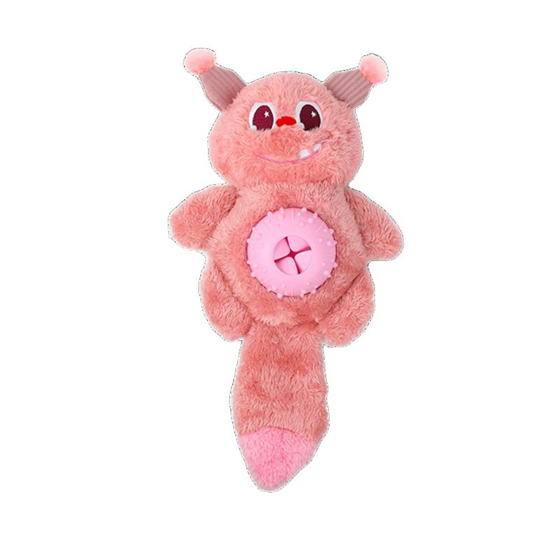 Plush Monster Dog Toy with Treat Dispenser, Interactive Squeaky Pet Chew Toy for Puppies, Durable Teeth Cleaning Slow Feeder Toy розовый
Plush Monster Dog Toy with Treat Dispenser, Interactive Squeaky Pet Chew Toy for Puppies, Durable Teeth Cleaning Slow Feeder Toy розовый