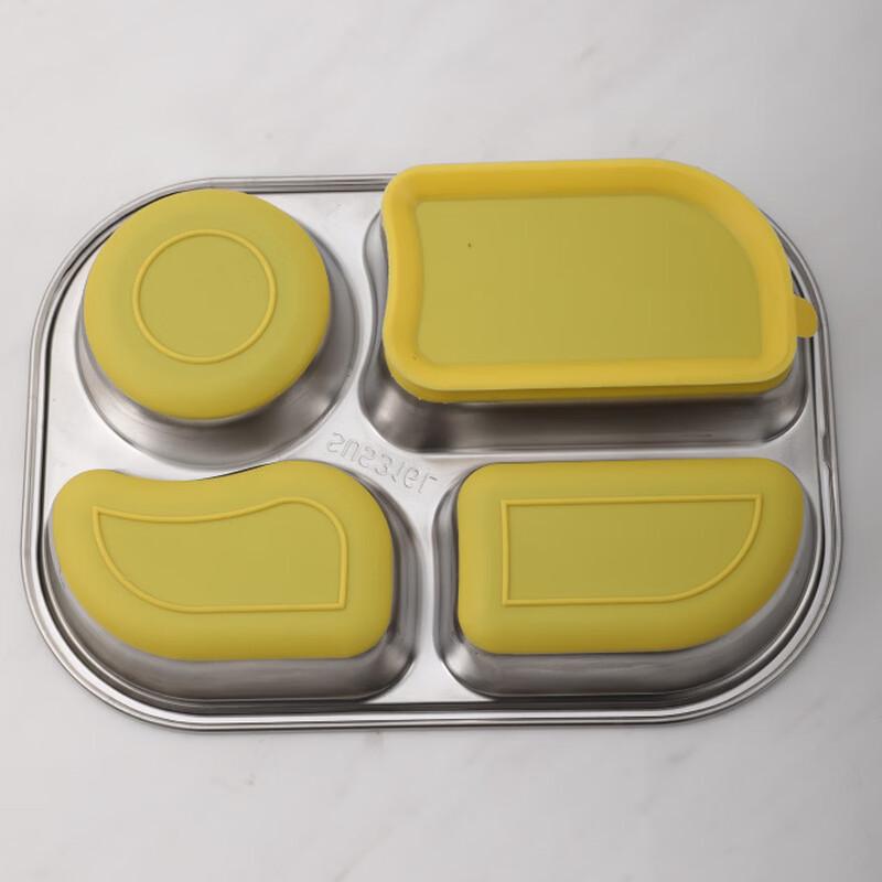 316 Stainless Steel 4-Compartment Divided Plate
316 Stainless Steel 4-Compartment Divided Plate