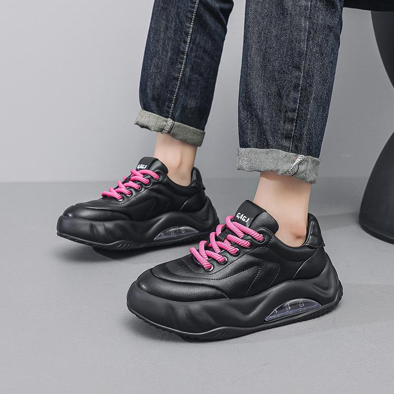 Мужская обувь для хлеба, европейская станция, осенне-зимняя спортивная обувь, повседневная обувь на платформе, воздушная подушка, модная брендовая обувь для папы, маленькие белые туфли для мужчин 43 чёрный
Мужская обувь для хлеба, европейская станция, осенне-зимняя спортивная обувь, повседневная обувь на платформе, воздушная подушка, модная брендовая обувь для папы, маленькие белые туфли для мужчин 43 чёрный