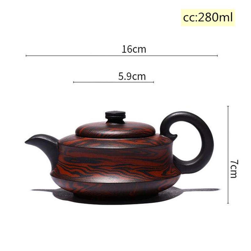 Large capacity 280ml Yixing tea pot purple clay teapot Chinese beauty handmade Tea set kettle custom teaware Authentic
Large capacity 280ml Yixing tea pot purple clay teapot Chinese beauty handmade Tea set kettle custom teaware Authentic