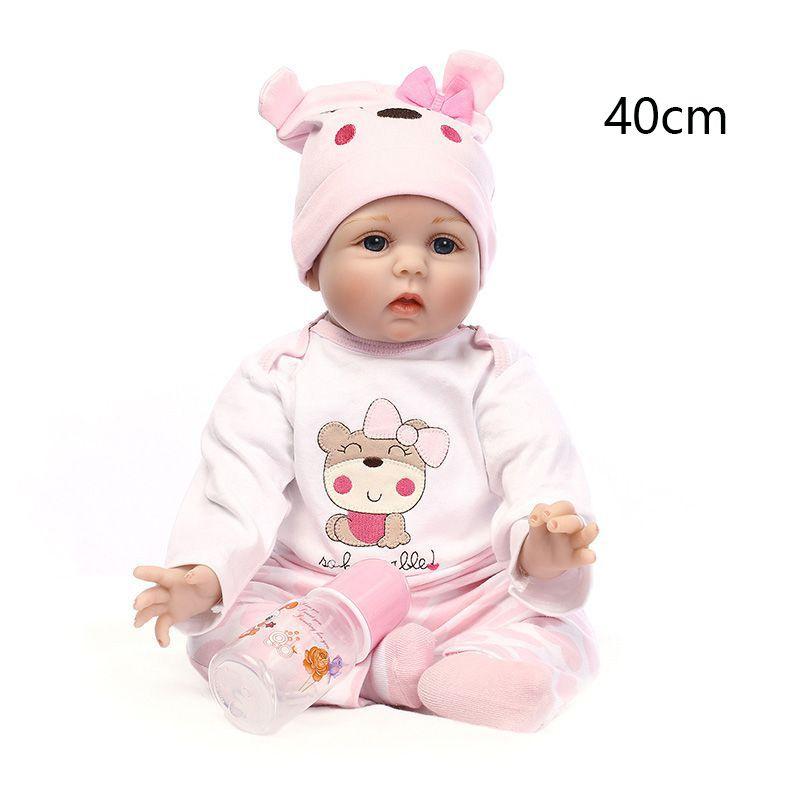 Реалистичная 16-дюймовая мягкая силиконовая кукла реборн с деталями ручной работы и реалистичными голубыми глазами
Реалистичная 16-дюймовая мягкая силиконовая кукла реборн с деталями ручной работы и реалистичными голубыми глазами