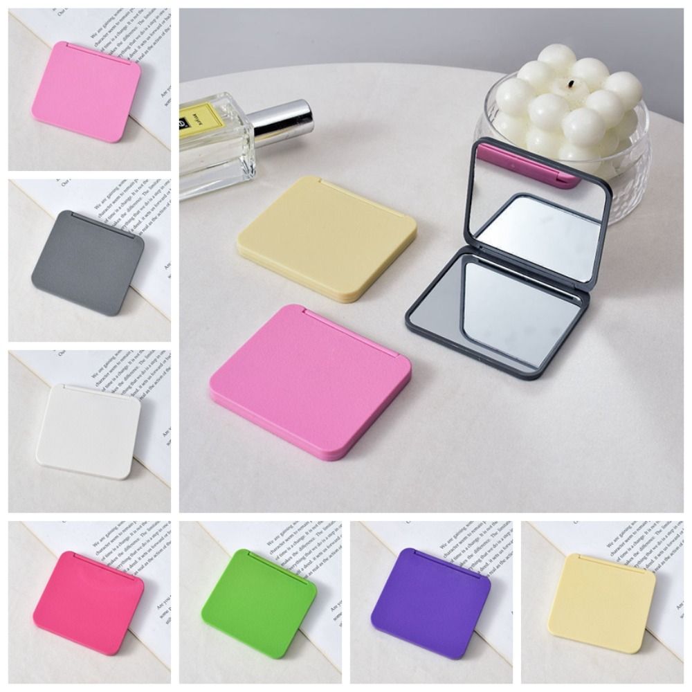 ABS Portable Folding Mirror Square Desktop Decorative Mirror Double Sided Vanity Mirror Girl Lady рожевий червоний колір
ABS Portable Folding Mirror Square Desktop Decorative Mirror Double Sided Vanity Mirror Girl Lady рожевий червоний колір