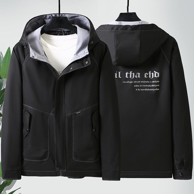 Plus Size Men s Hooded Jacket for Spring and Autumn, Available in Sizes up to 300 Jin. Casual and Comfortable Style. 9XL чорний
Plus Size Men s Hooded Jacket for Spring and Autumn, Available in Sizes up to 300 Jin. Casual and Comfortable Style. 9XL чорний