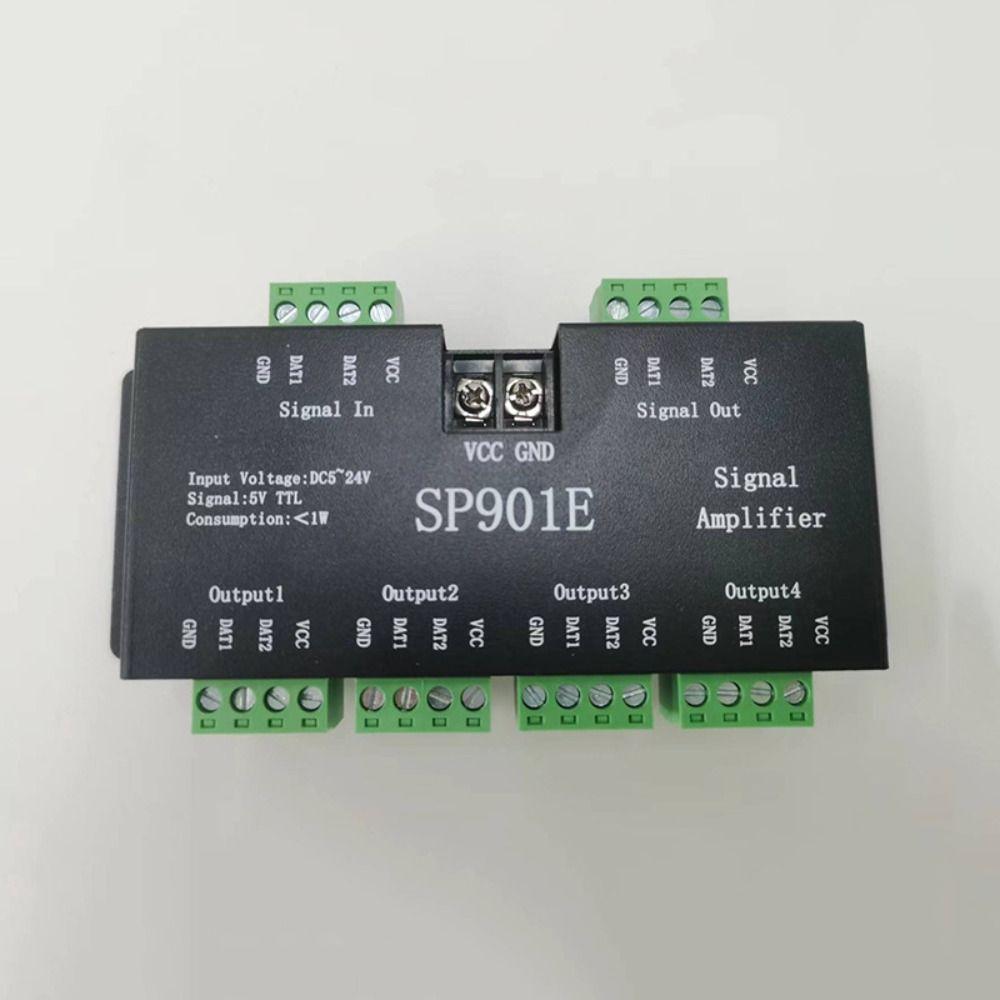 Светодиодная пиксельная полоса Адресный RGB SP901E Усилитель сигнала Улучшенный повторитель сигнала SPI
Светодиодная пиксельная полоса Адресный RGB SP901E Усилитель сигнала Улучшенный повторитель сигнала SPI