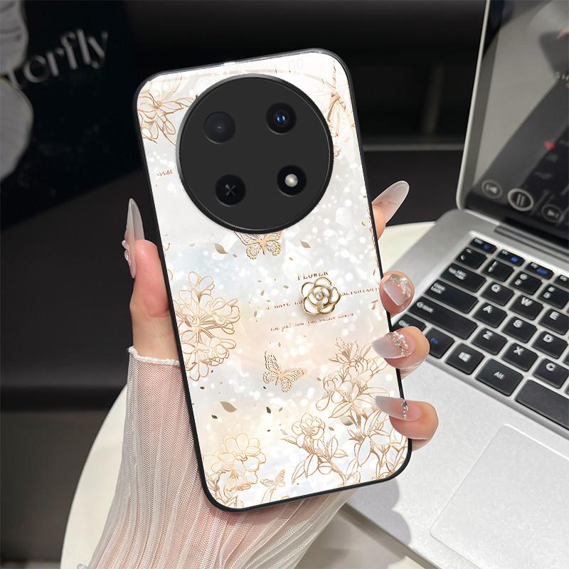 Tempered Glass Hard Phone Case For Huawei Nova 12i 13i 11i 10 Pro 11 12 SE 12s Luxury Butterfly Flower Soft TPU Shockproof Cover Huawei Nova 10
Tempered Glass Hard Phone Case For Huawei Nova 12i 13i 11i 10 Pro 11 12 SE 12s Luxury Butterfly Flower Soft TPU Shockproof Cover Huawei Nova 10