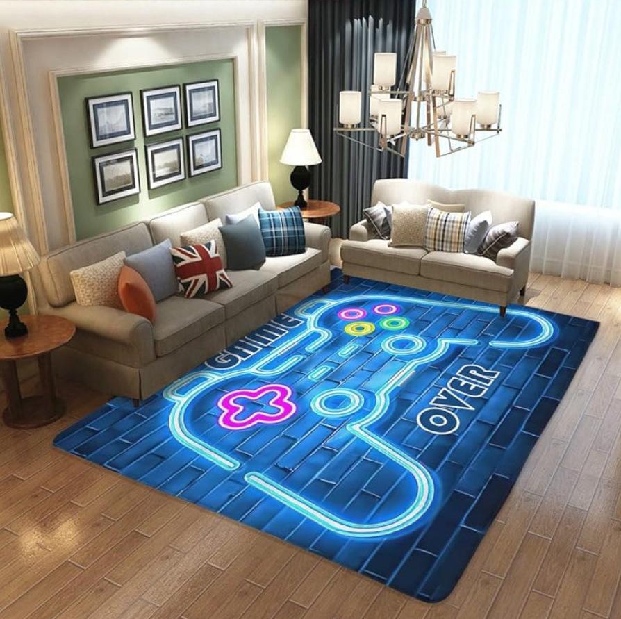 3D Colorful Game Console Carpet, Esports Gaming Room Controller Full Coverage Carpet One Size
3D Colorful Game Console Carpet, Esports Gaming Room Controller Full Coverage Carpet One Size