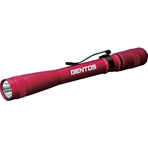 GENTOS Flashlight, Small, LED, Penlight, AAA Battery-Operated, 100 Lumens, AP-100RD, Red, Handy, Flashlight
GENTOS Flashlight, Small, LED, Penlight, AAA Battery-Operated, 100 Lumens, AP-100RD, Red, Handy, Flashlight