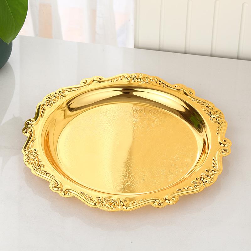 Ретро Роскошные Посеребренные Тарелки Поднос для Торта Десерта Полдник Закуски Фруктовое Блюдо Хранение Ювелирных Изделий Настольный Декор Принадлежности для Дома Отеля 10CM золотистый
Ретро Роскошные Посеребренные Тарелки Поднос для Торта Десерта Полдник Закуски Фруктовое Блюдо Хранение Ювелирных Изделий Настольный Декор Принадлежности для Дома Отеля 10CM золотистый