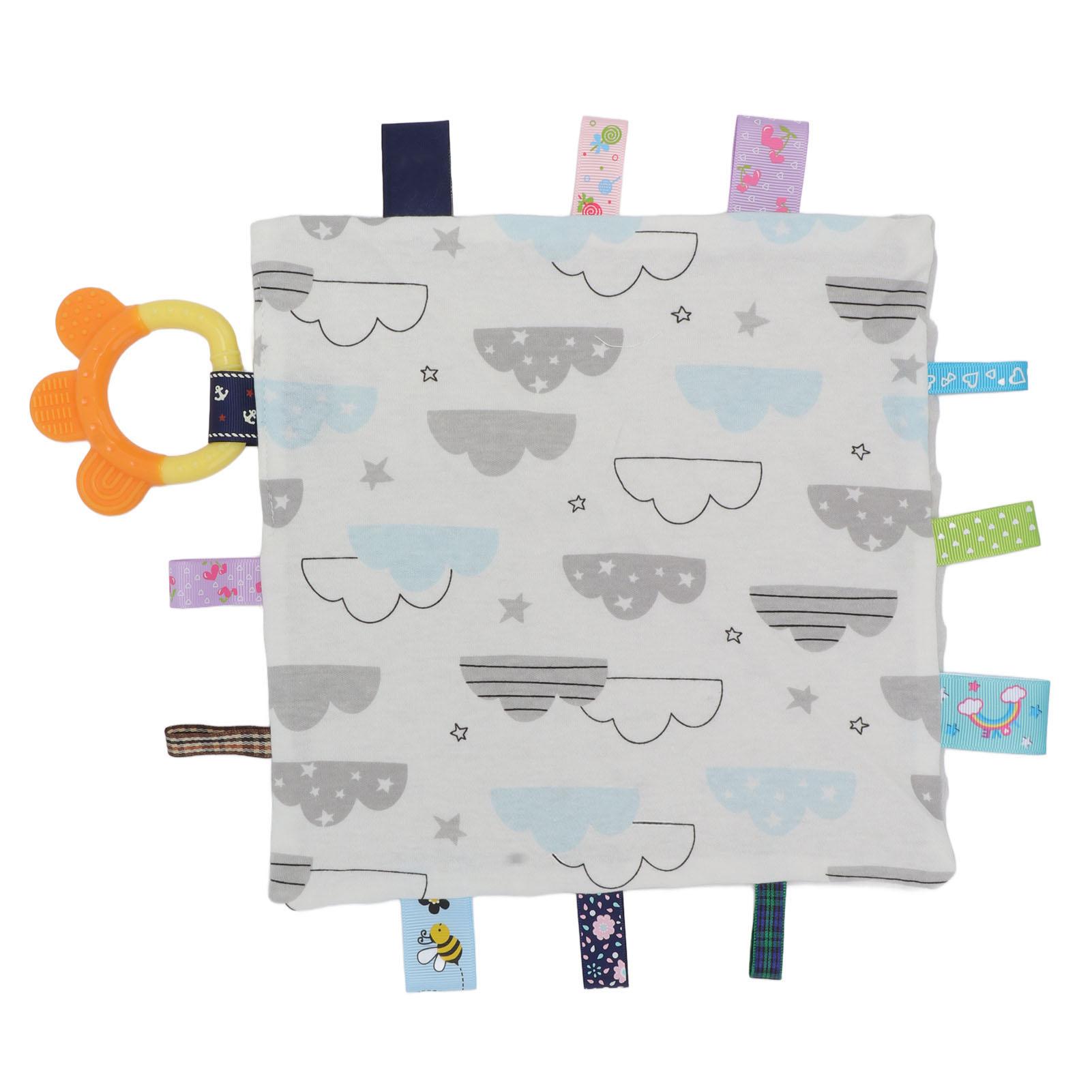 Детское одеяло для объятий, успокаивающее, сенсорное, мягкое плюшевое, с разноцветными бирками, без запаха, одеяло-прорезыватель для младенца
Детское одеяло для объятий, успокаивающее, сенсорное, мягкое плюшевое, с разноцветными бирками, без запаха, одеяло-прорезыватель для младенца