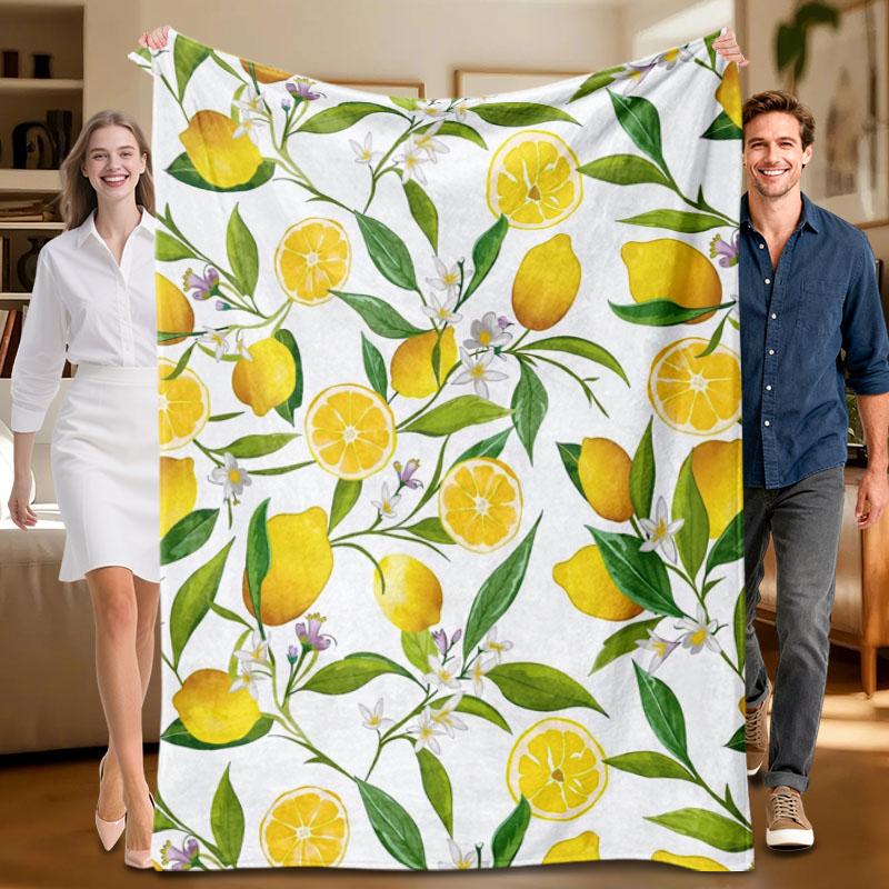 1 piece lemon pattern flannel blanket, white with yellow, soft, suitable for sofa, bed, office, all-season use. 70x100cm
1 piece lemon pattern flannel blanket, white with yellow, soft, suitable for sofa, bed, office, all-season use. 70x100cm