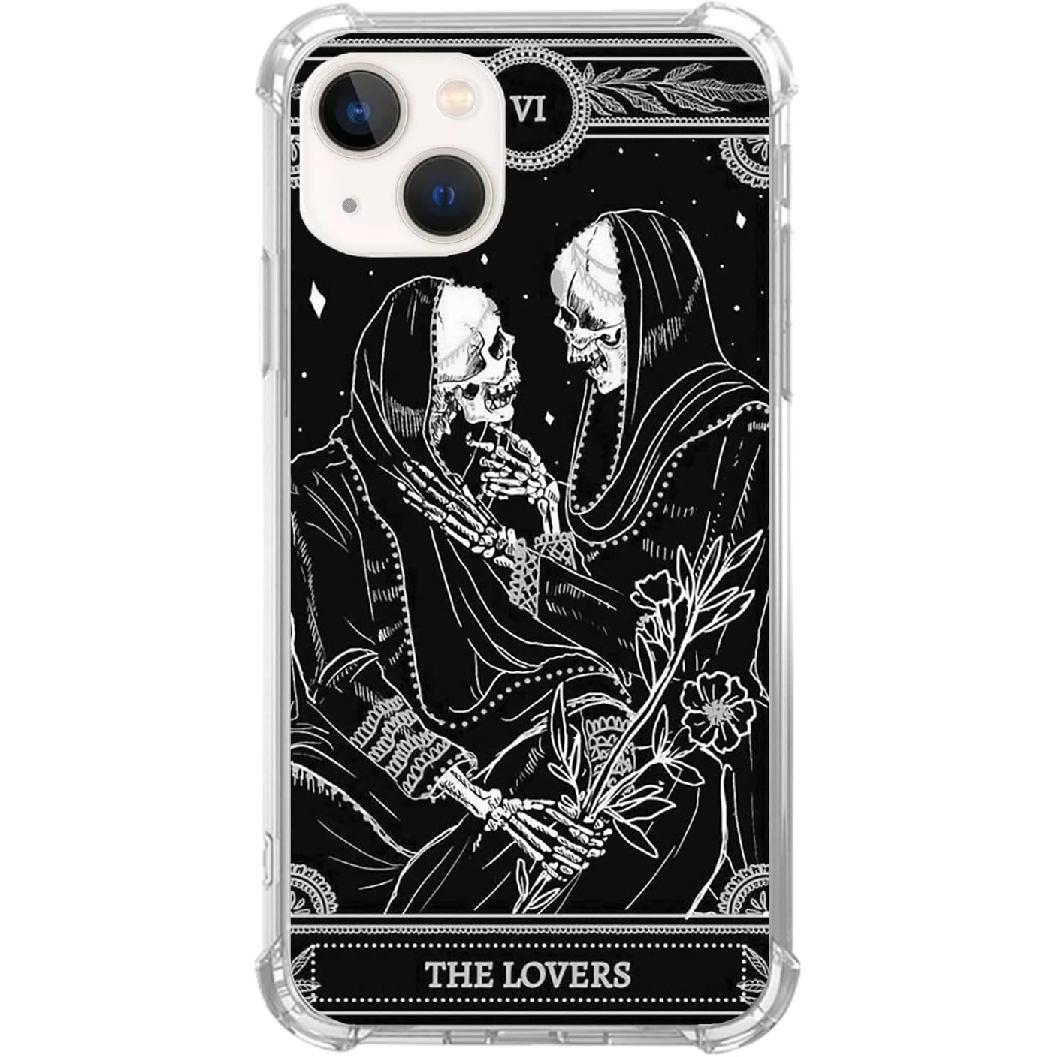 Карта Таро Влюбленные Череп Черный Чехол Совместимый с iPhone 14, Триповая Психоделическая Эстетика Карта Таро Крутой Чехол Скелет для iPhone 14, Уникальный
Карта Таро Влюбленные Череп Черный Чехол Совместимый с iPhone 14, Триповая Психоделическая Эстетика Карта Таро Крутой Чехол Скелет для iPhone 14, Уникальный