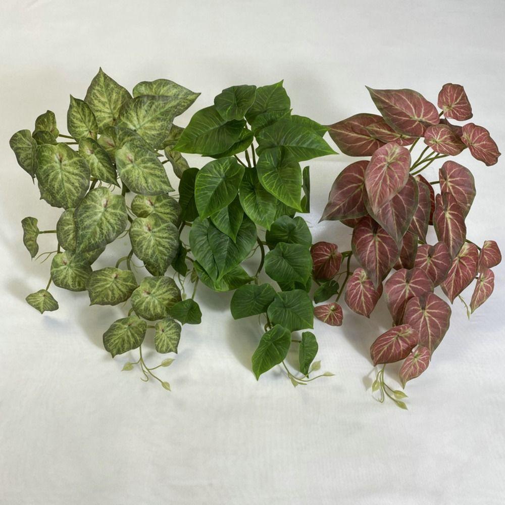 Real Touch Artificial Green Plant Leaves Green Plant Fake Hanging Plants Wedding Party Decor
Real Touch Artificial Green Plant Leaves Green Plant Fake Hanging Plants Wedding Party Decor