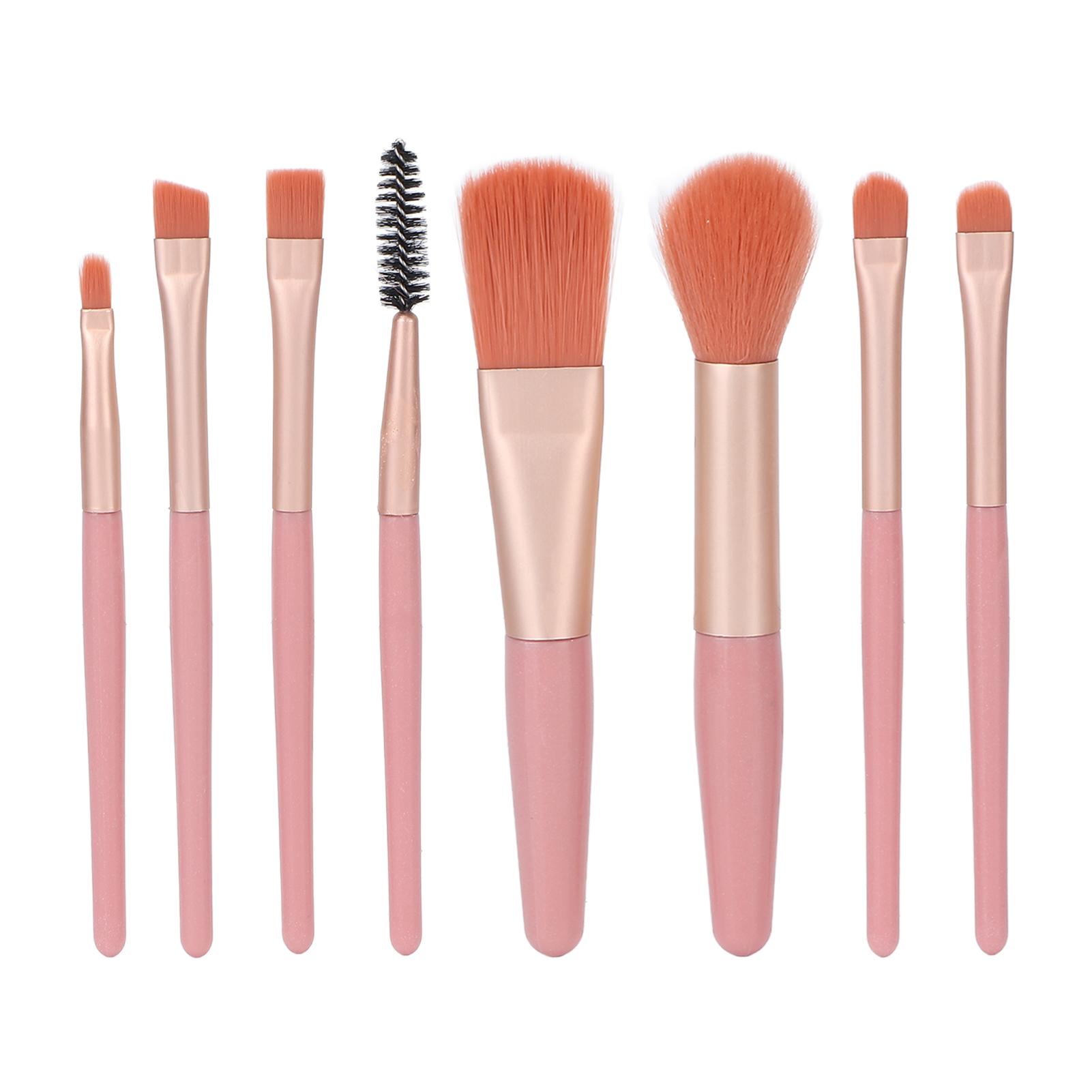 8pcs Makeup Brushes Set Portable Professional Cosmetic Blending Face Powder Brushes for Women Girls
8pcs Makeup Brushes Set Portable Professional Cosmetic Blending Face Powder Brushes for Women Girls