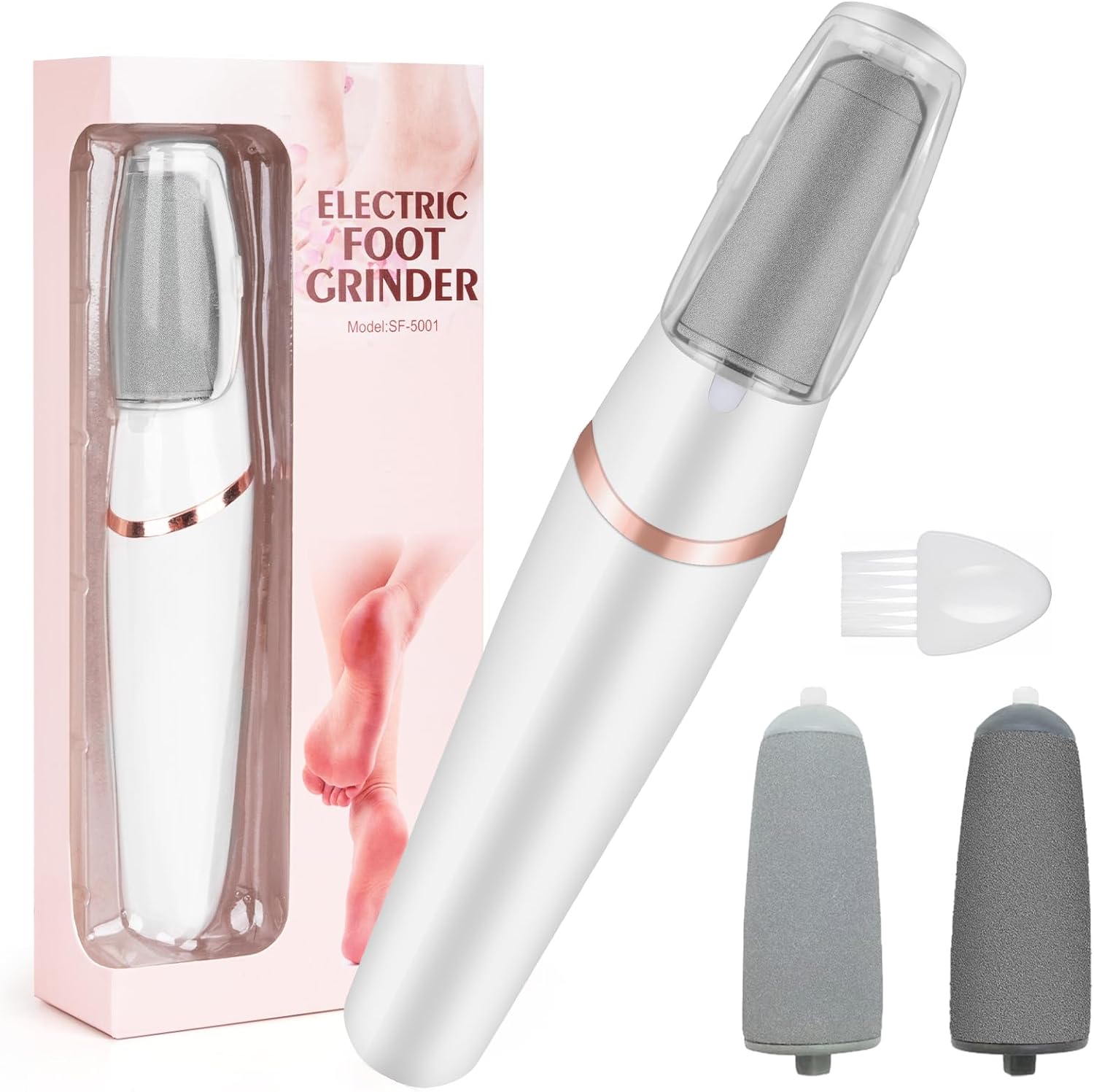File and Callus Remover,Professional Pedicure Tools for Dry, Calluses, Dead, Cracked, Hard Skin,Equipped with 2 Gr United States
File and Callus Remover,Professional Pedicure Tools for Dry, Calluses, Dead, Cracked, Hard Skin,Equipped with 2 Gr United States